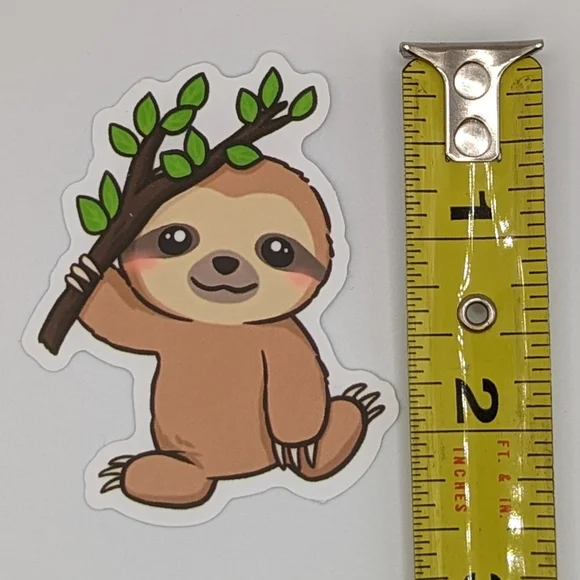 Sloth Sticker - Picture 2 of 2